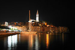 Rovinj v noci